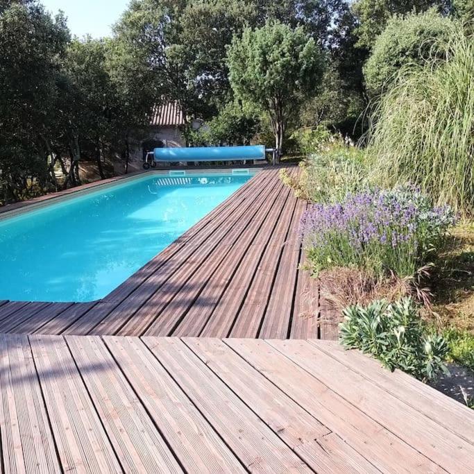 Roulotte Romantique Chauffee En Cevennes Monteils  Bagian luar foto